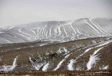 گزارش تصویری از یک روز برفی در شاهرود